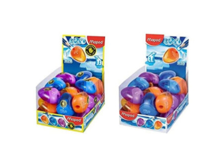 Maped Taille-crayon i-gloo pour gauchers, présentoir 24