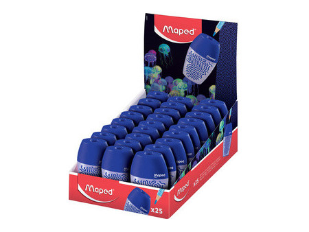 Maped Taille-crayon DEEPSEA PARADISE, plastique, présentoir