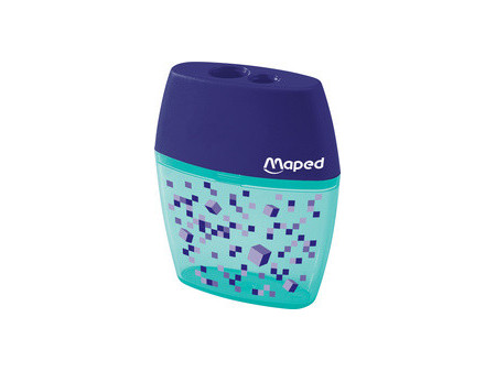 Maped Taille-crayon 2 trous PIXEL PARTY, en plastique