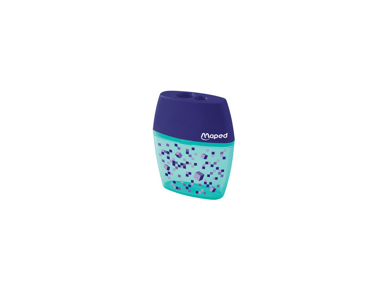 Maped Taille-crayon 2 trous PIXEL PARTY, en plastique