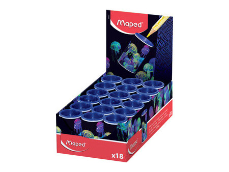 Maped Taille-crayon DEEPSEA PARADISE, présentoir de 18