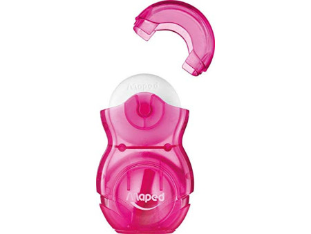 Maped Taille-crayons-gomme Loopy Duo Indiens, présentoir de