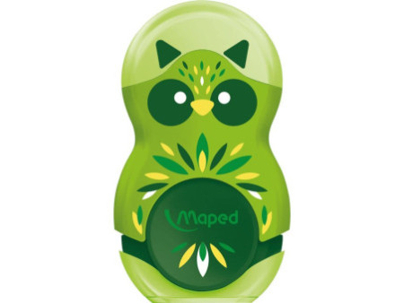 Maped Taille-crayon/gomme Loopy MINI CUTE, présentoir de 24