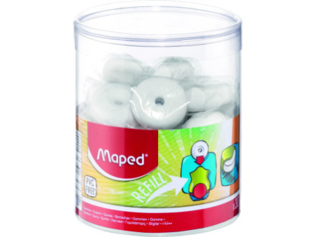 Maped Gomme de rechange pour taille-crayon-gomme Loopy blanc