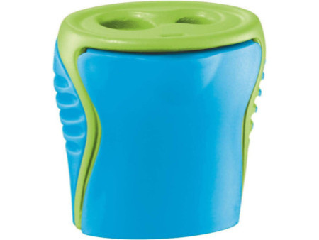 Maped Double taille-crayon, en plastique, présentoir de 24