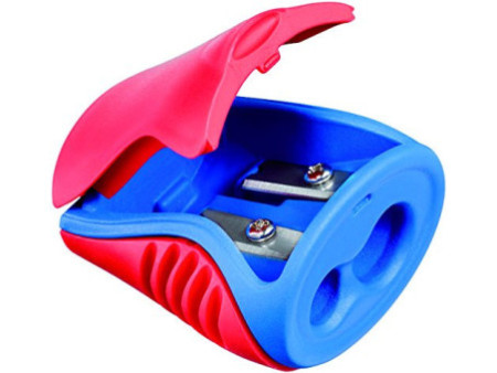Maped Double taille-crayon, en plastique, présentoir de 24