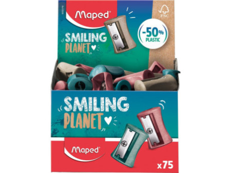 Maped Taille-crayons VIVO SMILING PLANET, coloris assortis