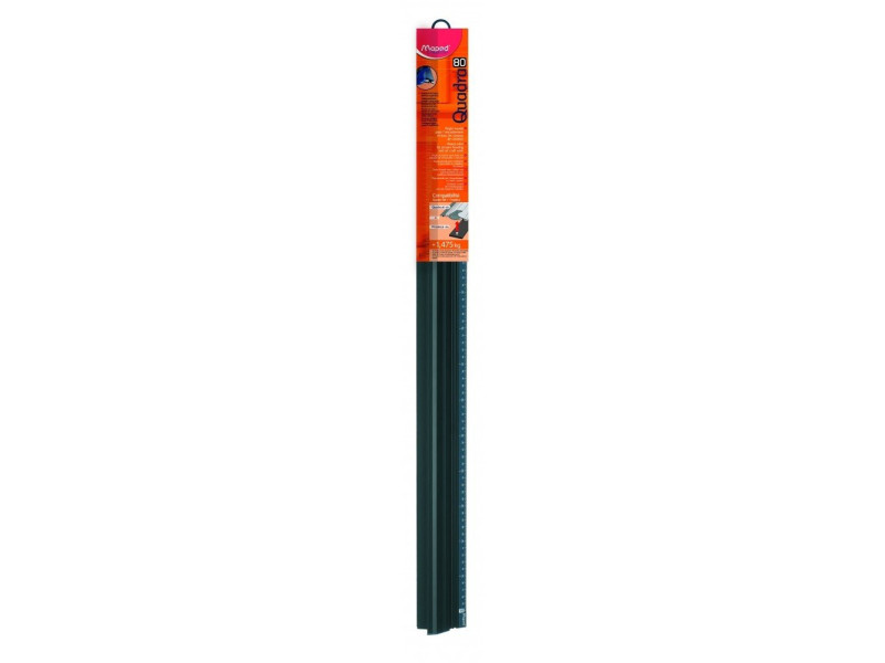 Maped Règle Quadro, en aluminium, longueur: 800 mm