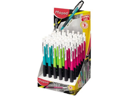 Maped Porte-mines LONG LIFE, 0,5 mm, présentoir de 36