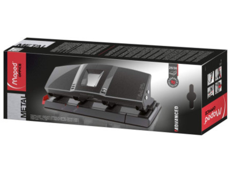 Maped Perforateur 4 trous Advanced A6225, noir
