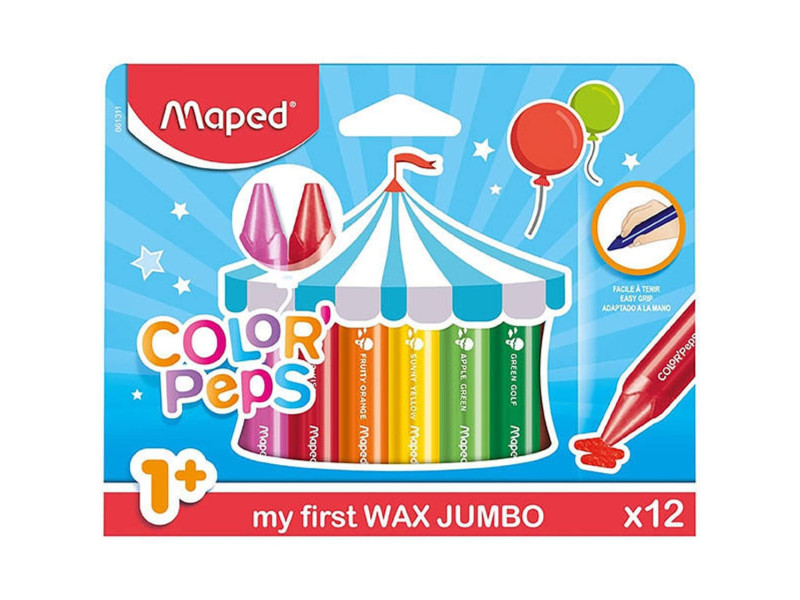 Maped my first Crayon de cire COLOR'PEPS WAX JUMBO