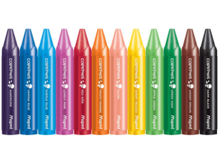Maped my first Crayon de cire COLOR'PEPS WAX JUMBO