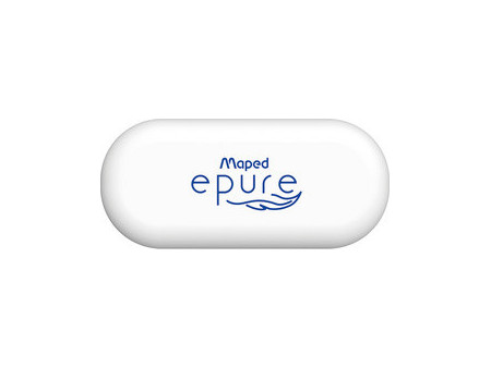 Maped Gomme plastique Epure, ovale, blanc