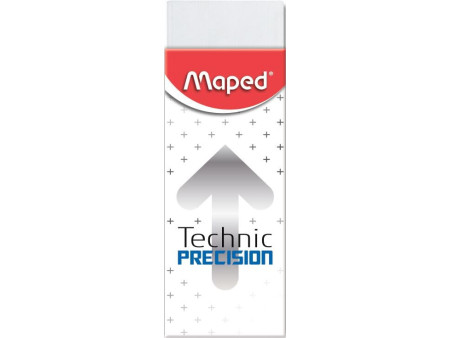 Maped Gomme en plastique Technic PRECISION, blanc