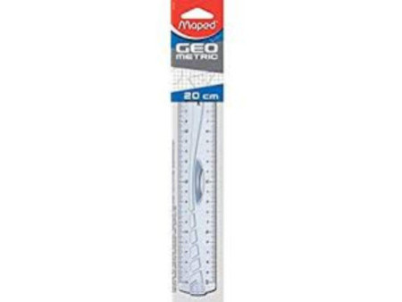 Maped Règle plate Start 146, 200 mm, en plastique, avec