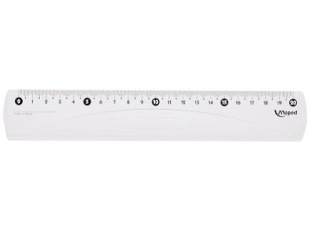 Maped Règle plate Start 146, 200 mm, en plastique