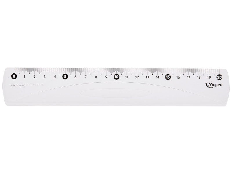 Maped Règle plate Start 146, 200 mm, en plastique