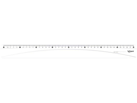 Maped Règle plate Start 146, 400 mm, en plastique