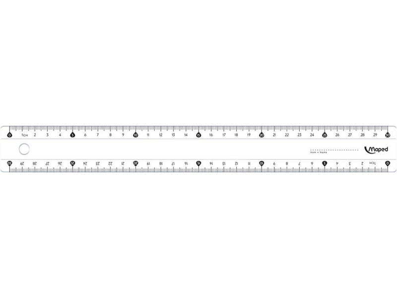 Maped Règle plate Start 146, 300 mm, en plastique