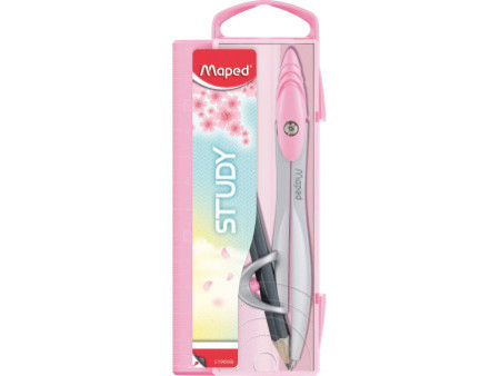 Maped Coffret compas Study PASTEL, incl. bague universelle