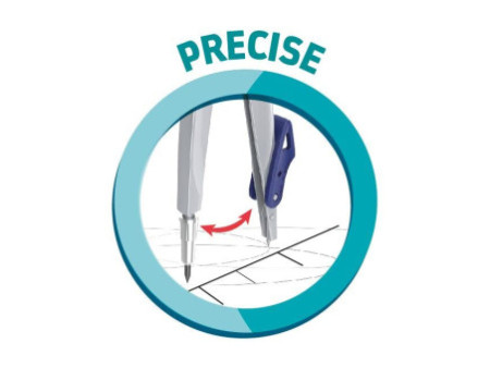 Maped Coffret compas Stop System avec bague universelle,