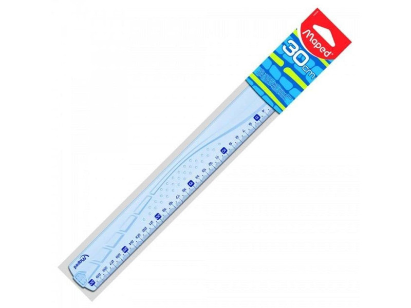 Maped Règle plate Geometric, 300 mm, en plastique