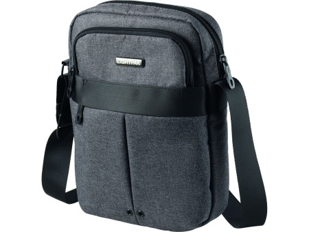 LIGHTPAK Sac en bandoulière 'EPSILON', polyester, gris