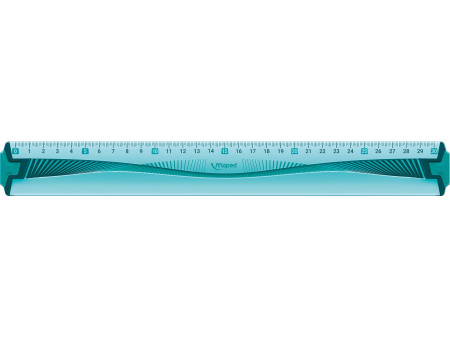 Maped Règle plate Flex, 300 mm, en plastique, incassable,