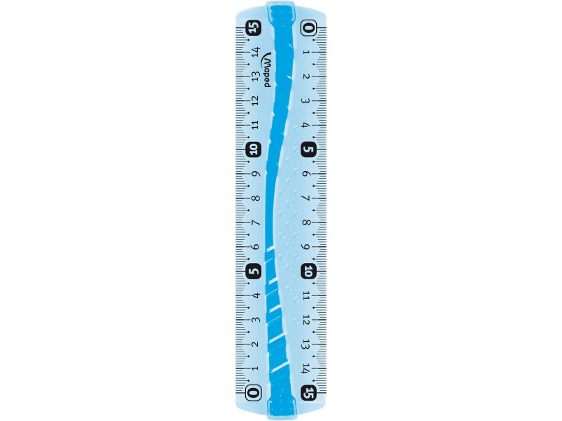 Maped Règle plate Flex, 150 mm, en plastique, incassable