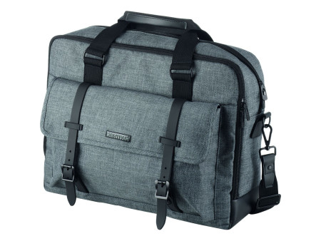 LIGHTPAK sac pour ordinateur portable 'TWYX', polyester,gris