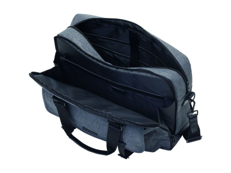 LIGHTPAK sac pour ordinateur portable 'TWYX', polyester,gris