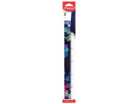 Maped Règle plate DEEPSEA PARADISE, 300 mm, en plastique