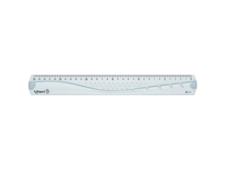 Maped Règle plate Geometric, 300 mm, pour gauchers