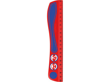 Maped Règle plate Kidy Grip, 200 mm, en plastique