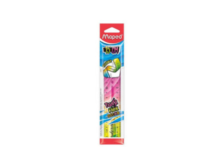 Maped Règle plate Twist'n Flex DECOR, 150 mm, incassable