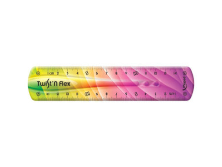 Maped Règle plate Twist'n Flex DECOR, 150 mm, incassable
