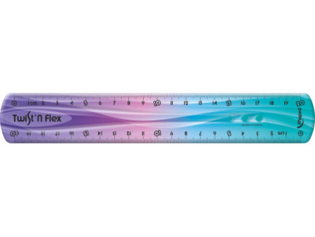 Maped Règle plate Twist'n Flex DECOR, 200 mm, incassable