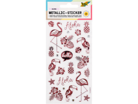 folia Autocollant métallisé Rainforest, feuille: 95x175 mm