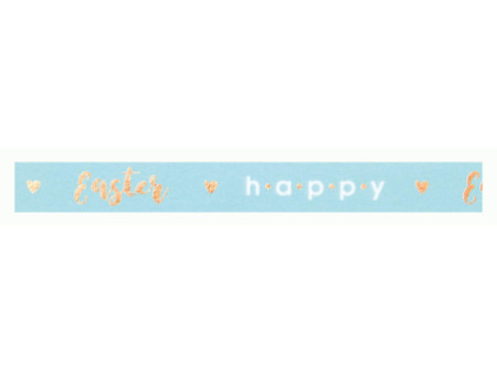 folia Ruban adhésif décoratif Washi-Tape HOTFOIL HappyEaster