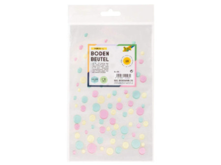 Folia Sachet à fond plat 'Pois', dimensions: (L)145x(H)235mm