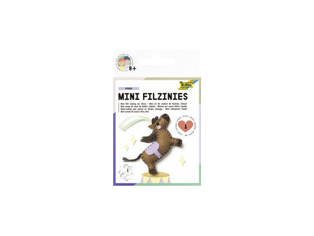 folia Mini kit de couture de feutrine 'Filzinies' 10 pièces