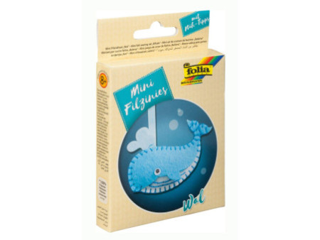 folia Mini kit de couture de feutrine 'Filzinies' 9 pièces