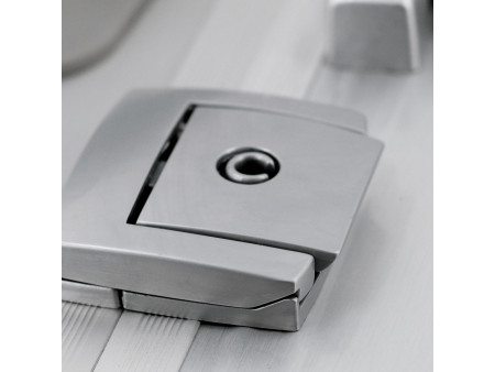 ALUMAXX Valise pour pilotes 'PANDORA', aluminium, argent mat