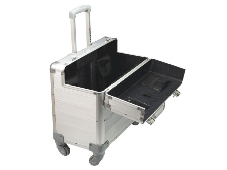 ALUMAXX Valise pour pilotes 'PANDORA', aluminium, argent mat