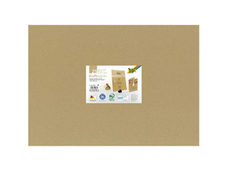 folia Carton kraft, 230 g/m2, 500 x 700 mm, 25 feuilles