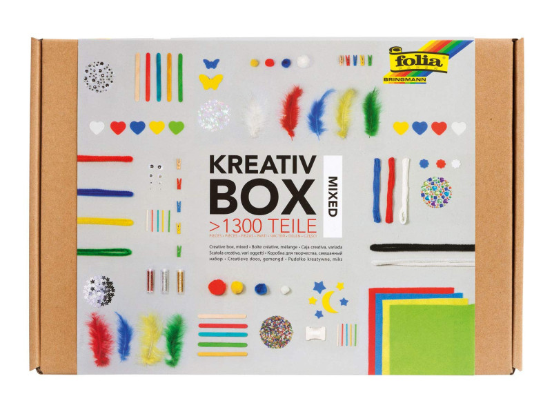 folia Boîte multi-activités 'mixed', plus de 1.300 pièces