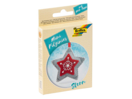 folia Mini kit de feutrine 'Filzinies', étoile