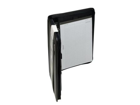Alassio Organiseur de tablette A4 TRENTO, similicuir, noir