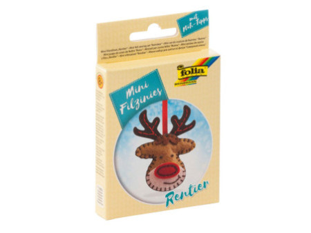 folia Mini kit de feutrine 'Filzinies', renne