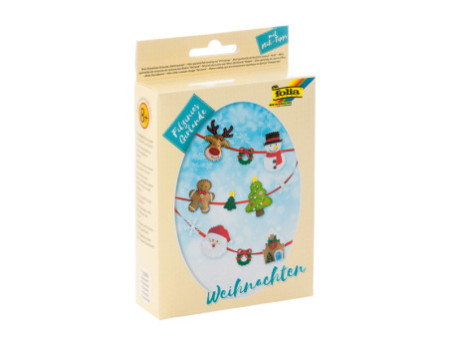 folia Mini kit de feutrine 'Filzinies' Guirlande de Noël